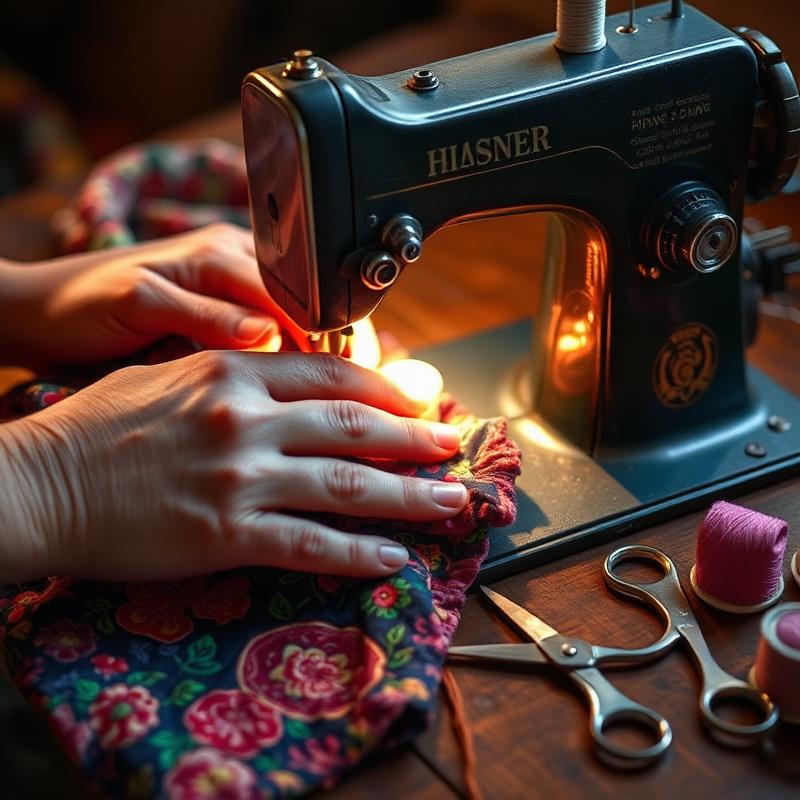 Stitching at our shop